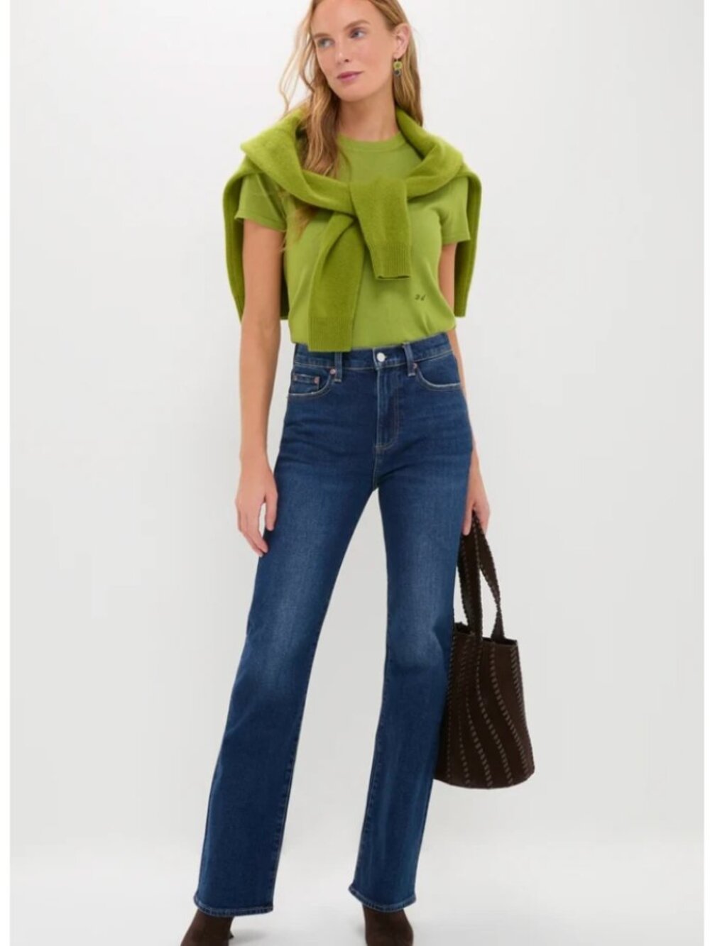 Pistola Denim Penthouse Evie High Rise Slim Boot